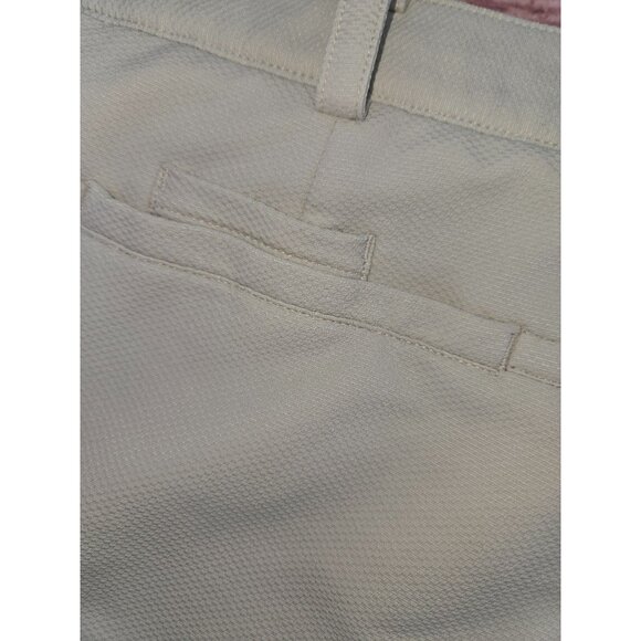 Nike Golf Dri-Fit Mens Beige Shorts 38 Textured fabric - Picture 6 of 8